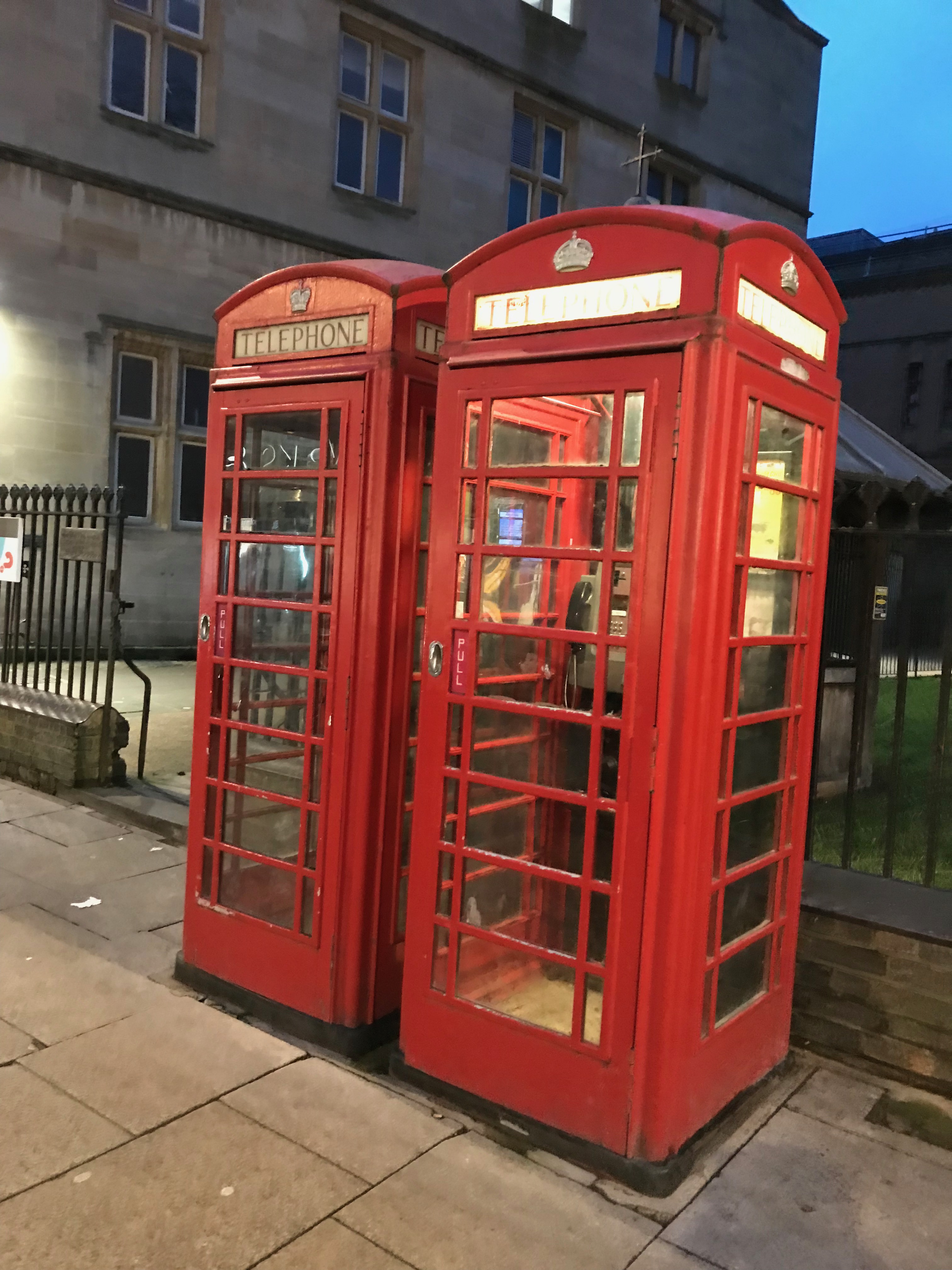 Can't have a visit to Britain without seeing these phone booths